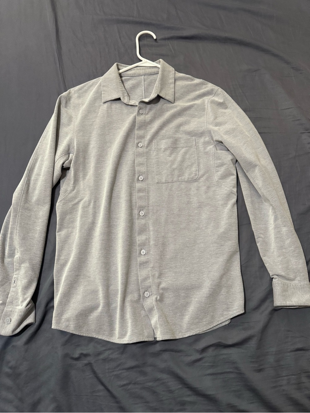 Lululemon Commission Shirt Men’s Light Blue Button Up Sz Small